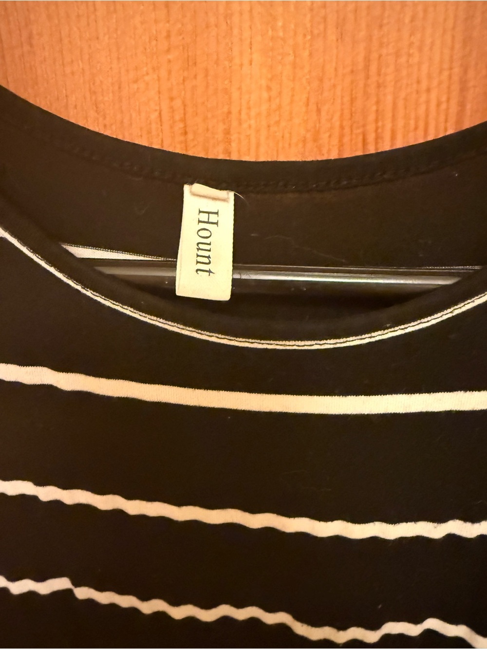 Black and White Striped Sleeveless Maxi Dress With Pockets - Picture 2 of 5